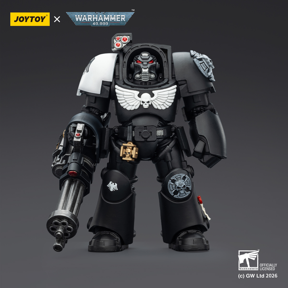 JOYTOY Warhammer 40k 1: 18 Raven Guard Terminators - JOYTOY WORLD