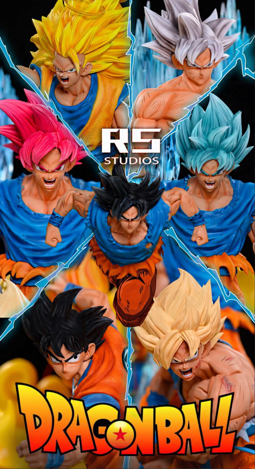 Dragon Ball - RS Studio Son Goku All Forms