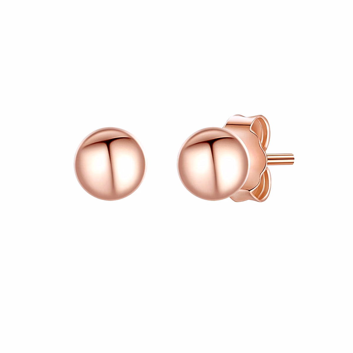 Ohrstecker Sterling Silber in Roségold