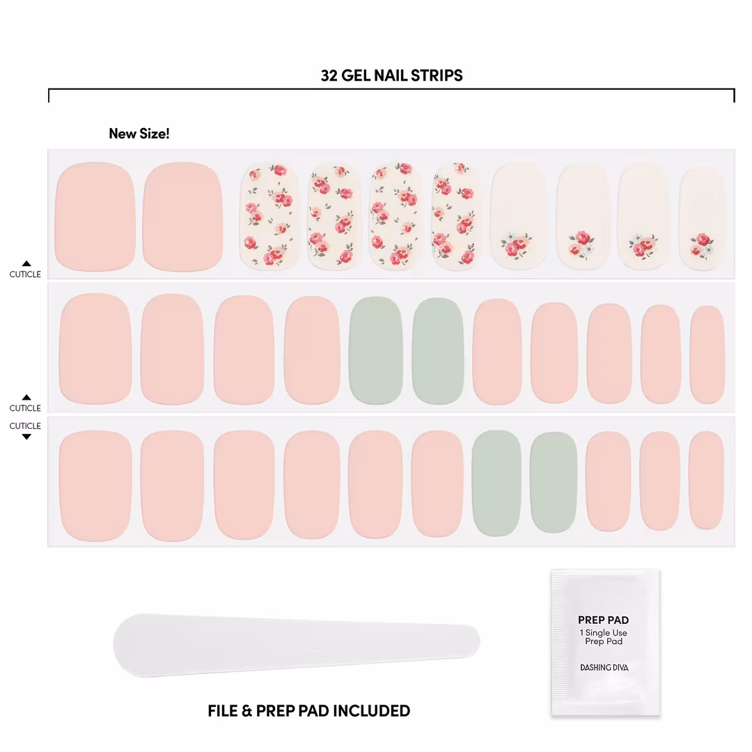 Dashing Diva  GLOSS, Gel Nail Polish Strips, So Very Victorian