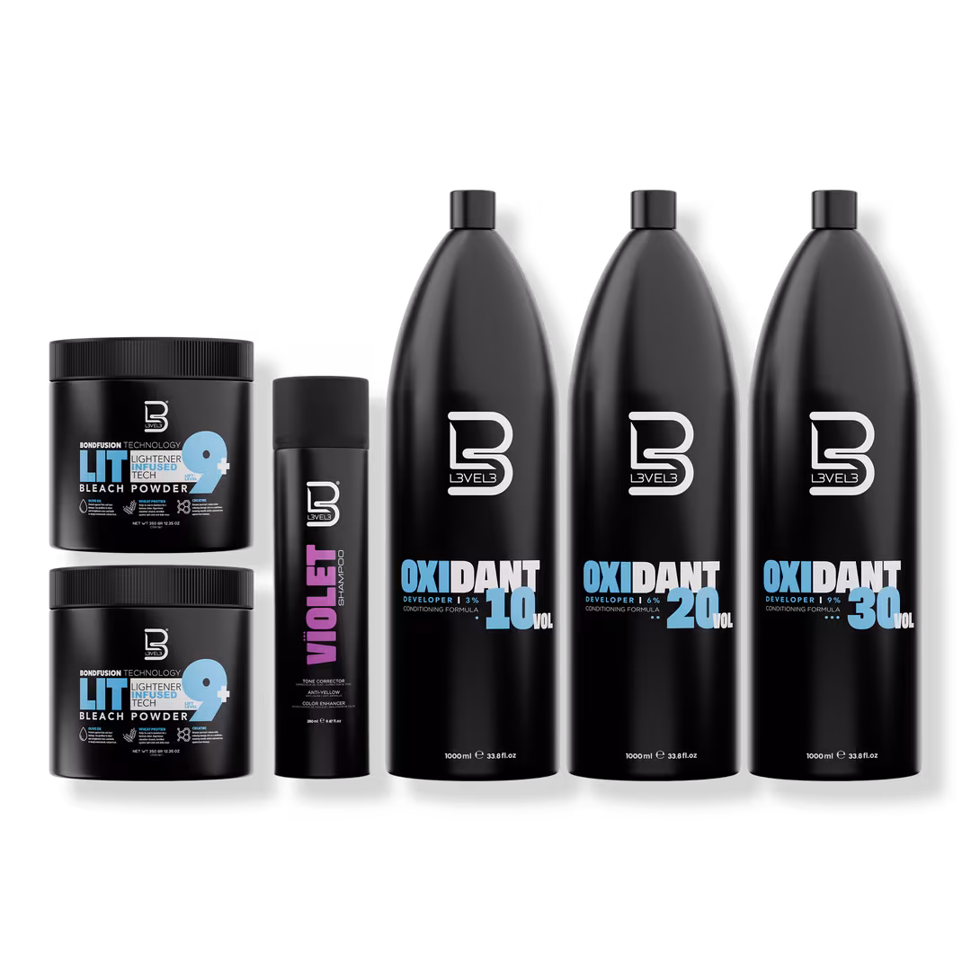 L3VEL3  LIT Hair Lightening Kit