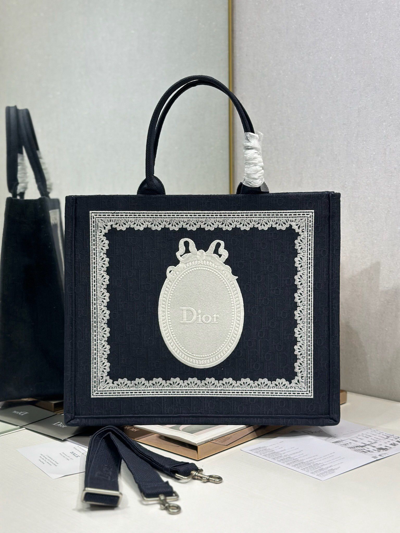 Dior New 2026 Book Tote with Strap Bags