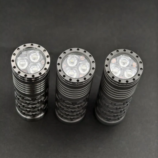 ReyLight Dawn Hex Ti EDC Flashlight
