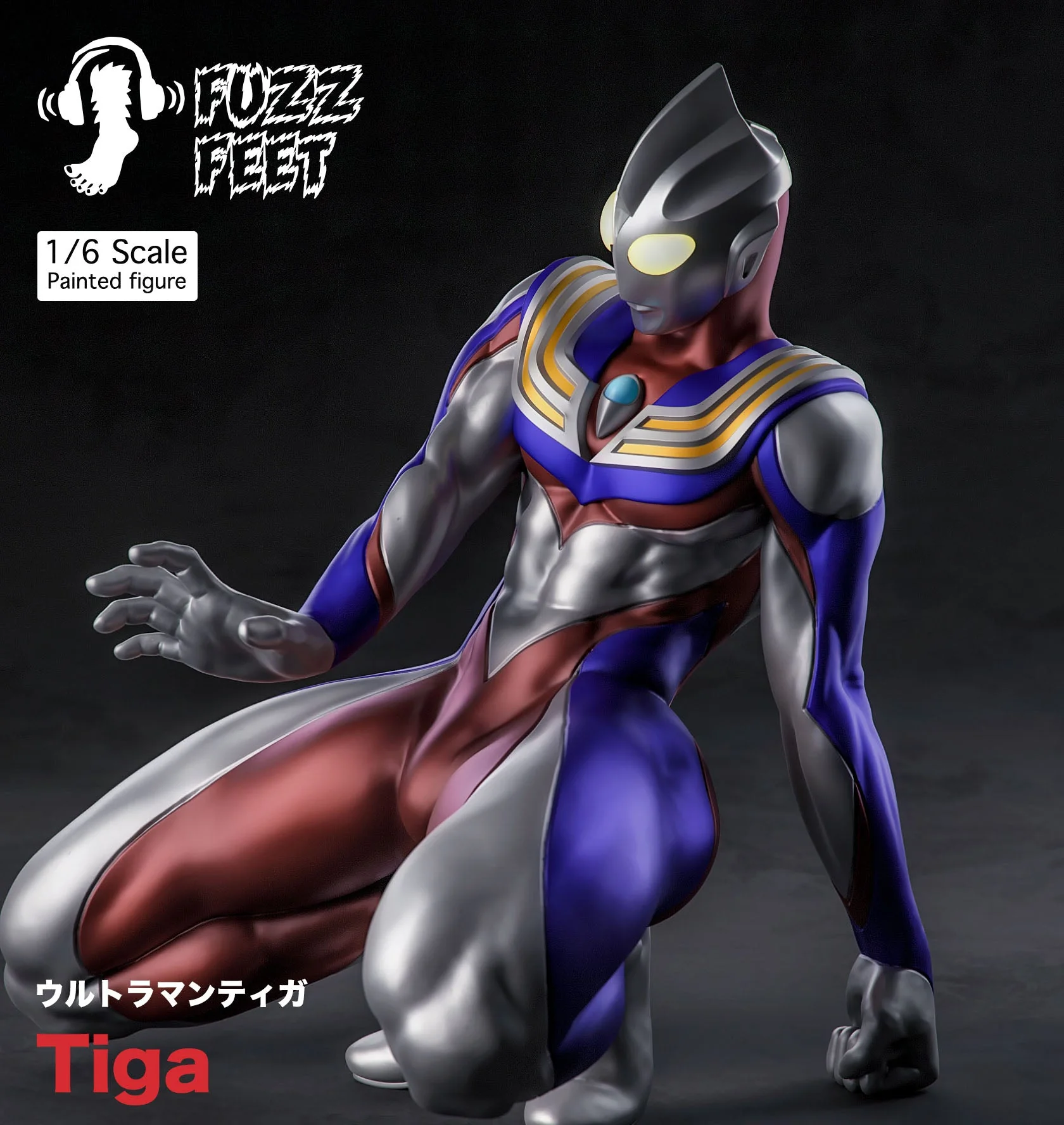 Fuzzfeet Studio - Ultraman Tiga | 奥特曼迪咖