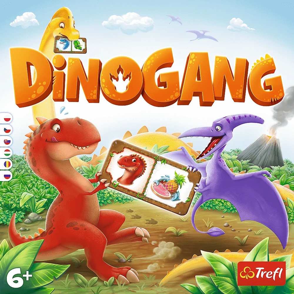 Gra Planszowa Dinogang