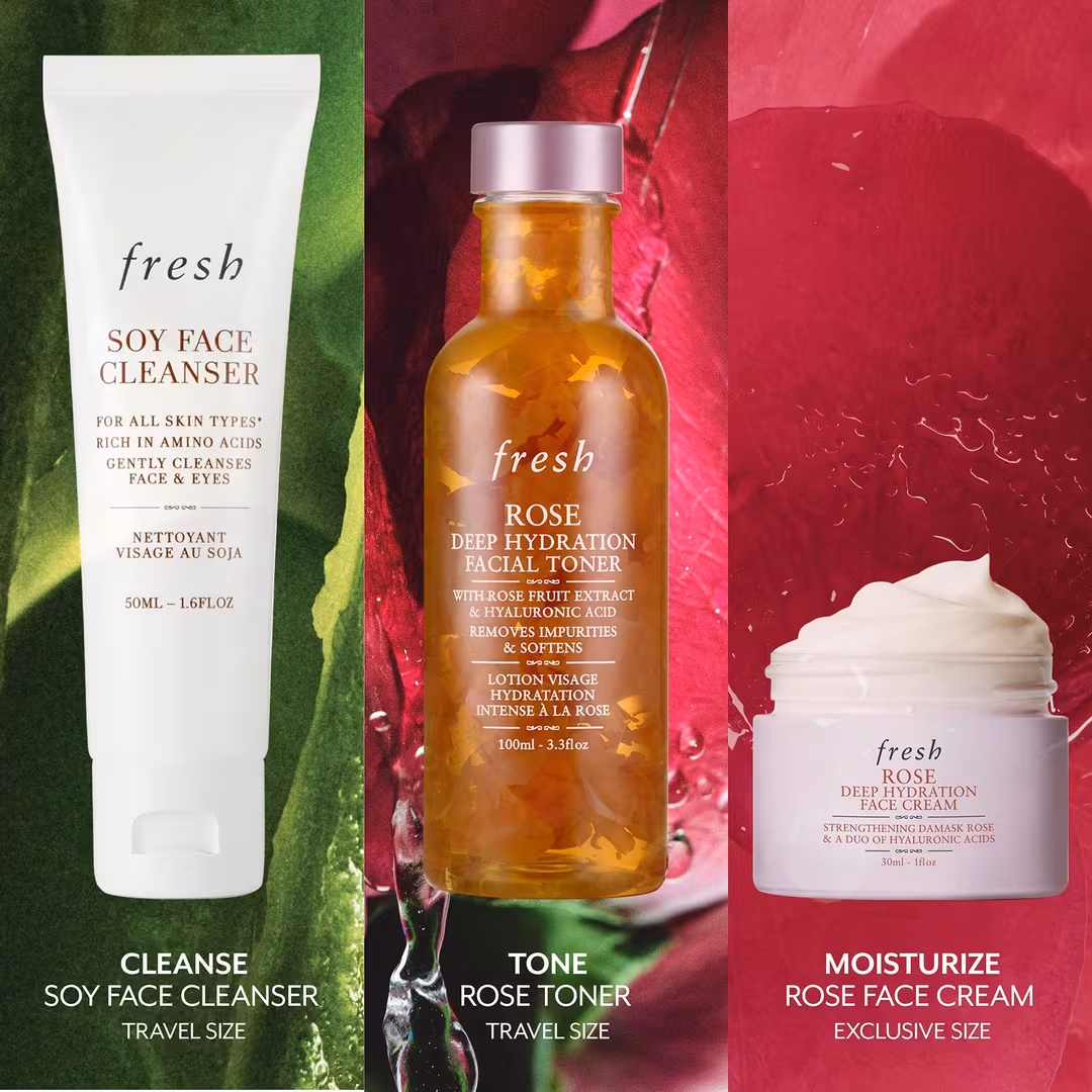 fresh  Rose Hydration Ritual Set