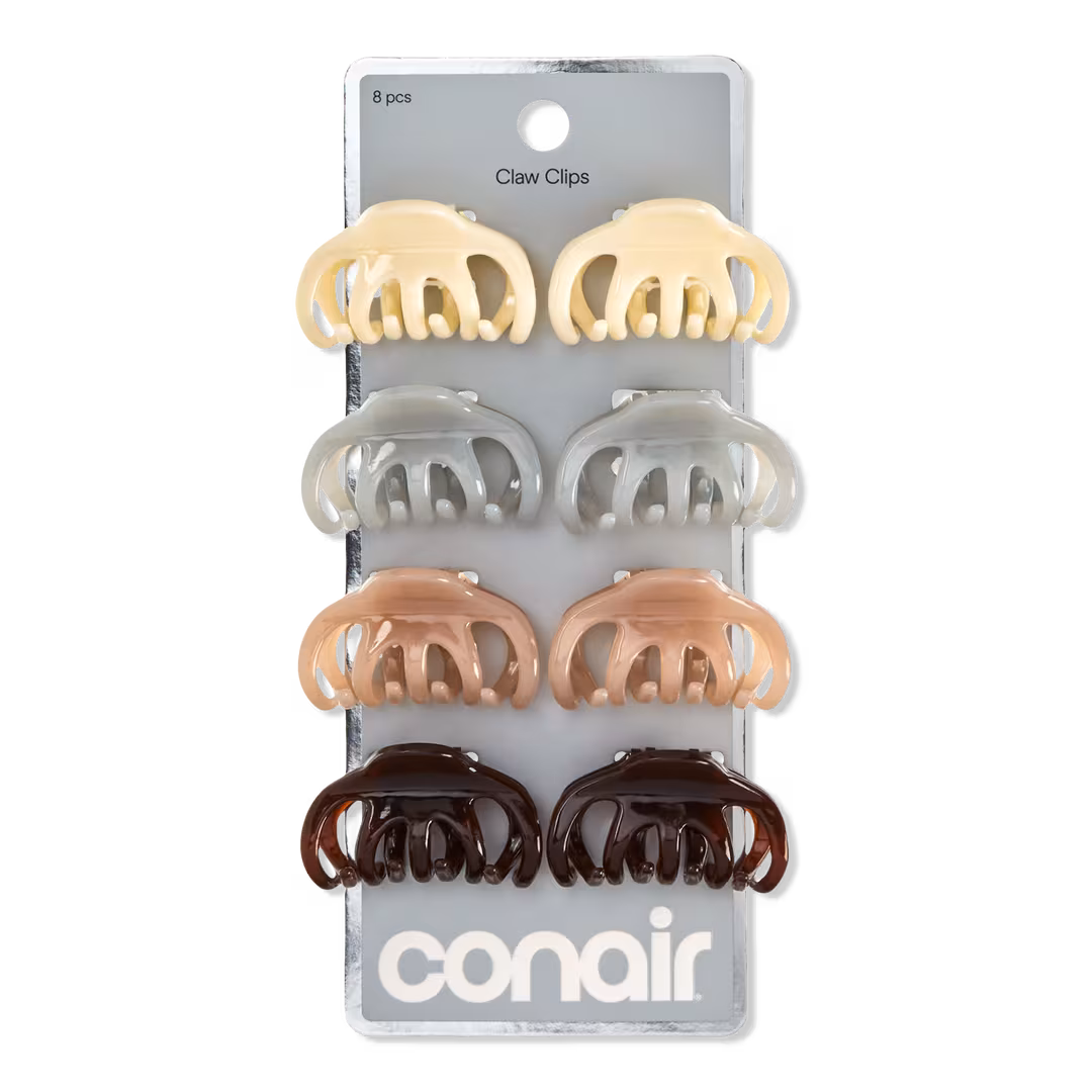 Conair Accessories  Neutural Mini Claw Clips