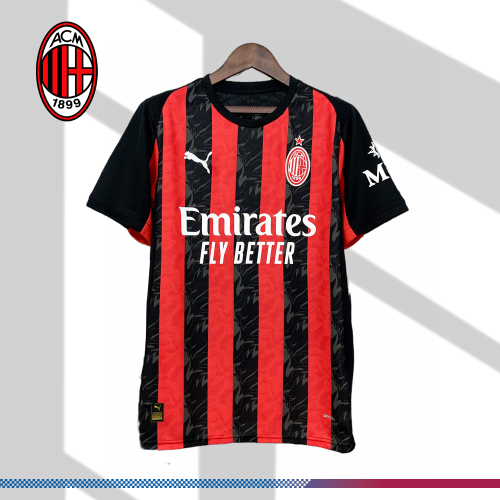 2025/2026 AC Milan Home Football Shirt (Fan Edition)