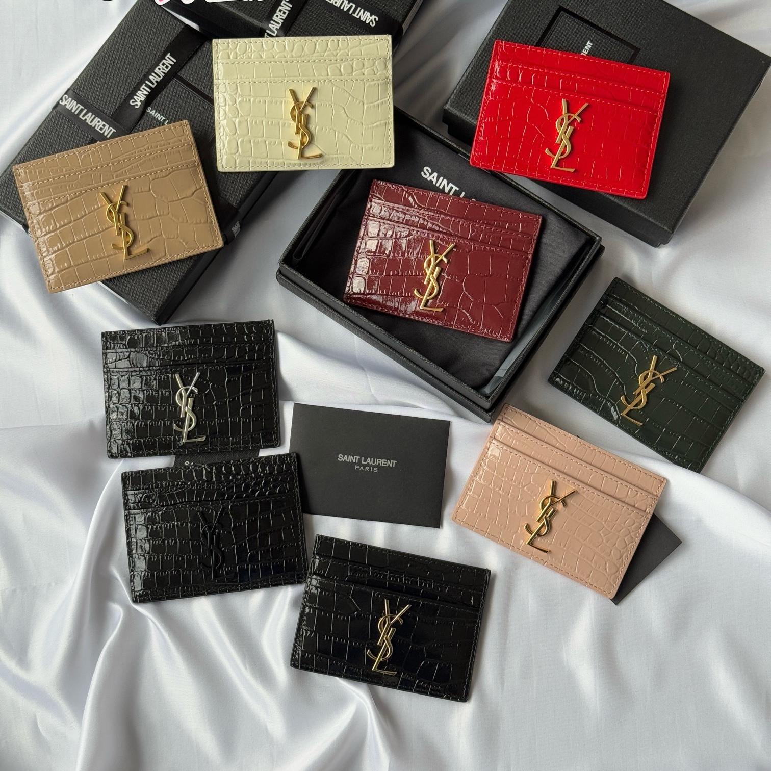 YSL Wallets Card Holder Wallet 423291