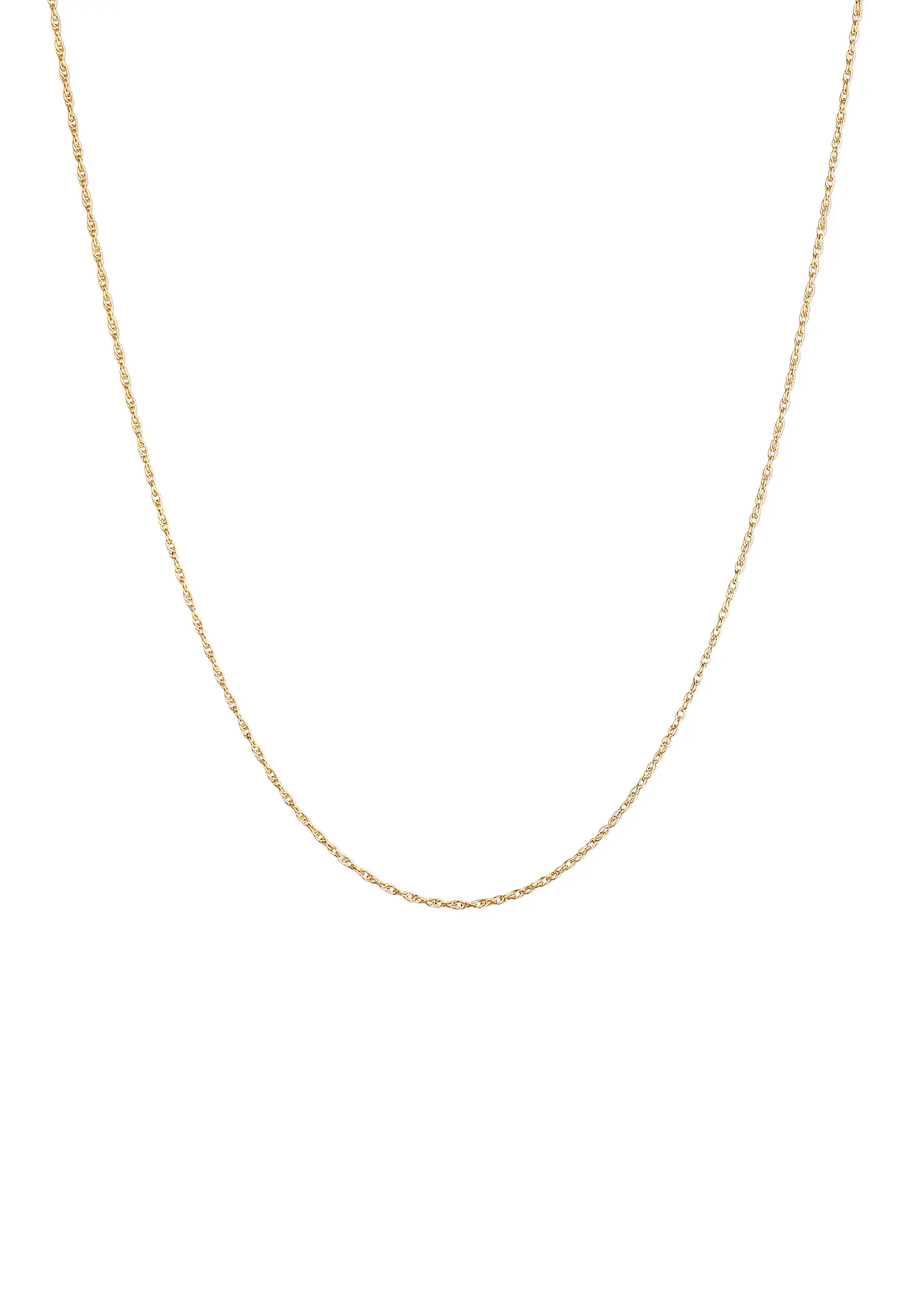 Basic Gedrehte Gliederkette Fein Modern 925 Silber