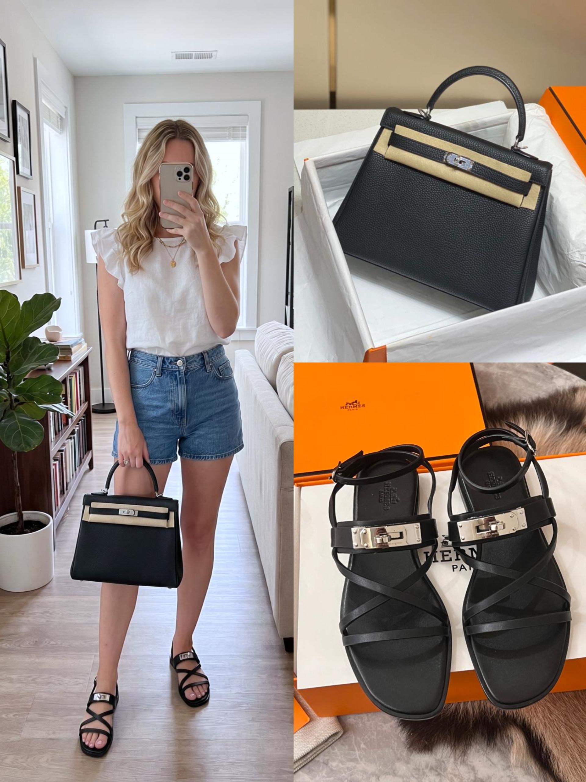 Hermès Shoes & Bag Set