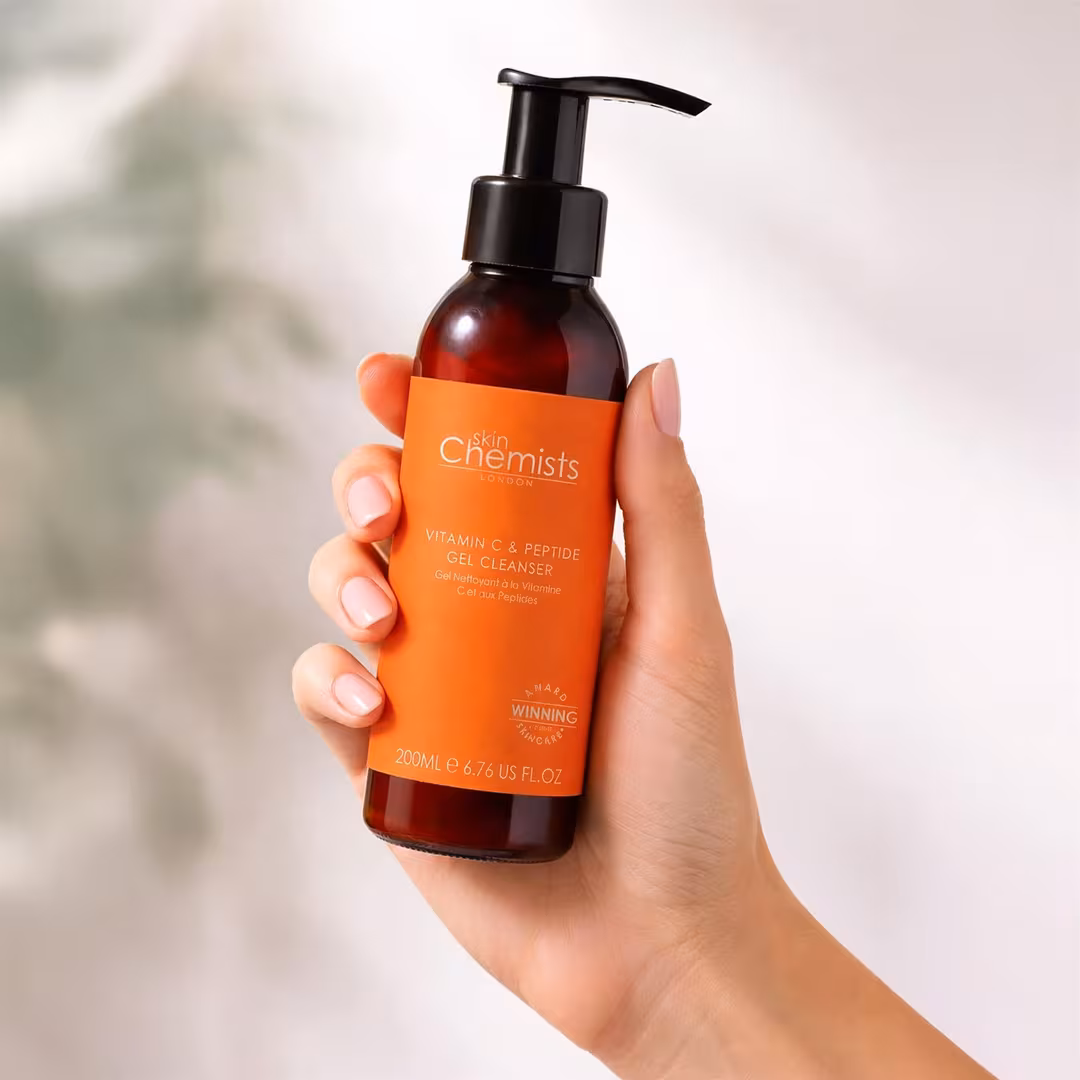 skinChemists  Vitamin C & Peptide Anti-Aging Gel Cleanser