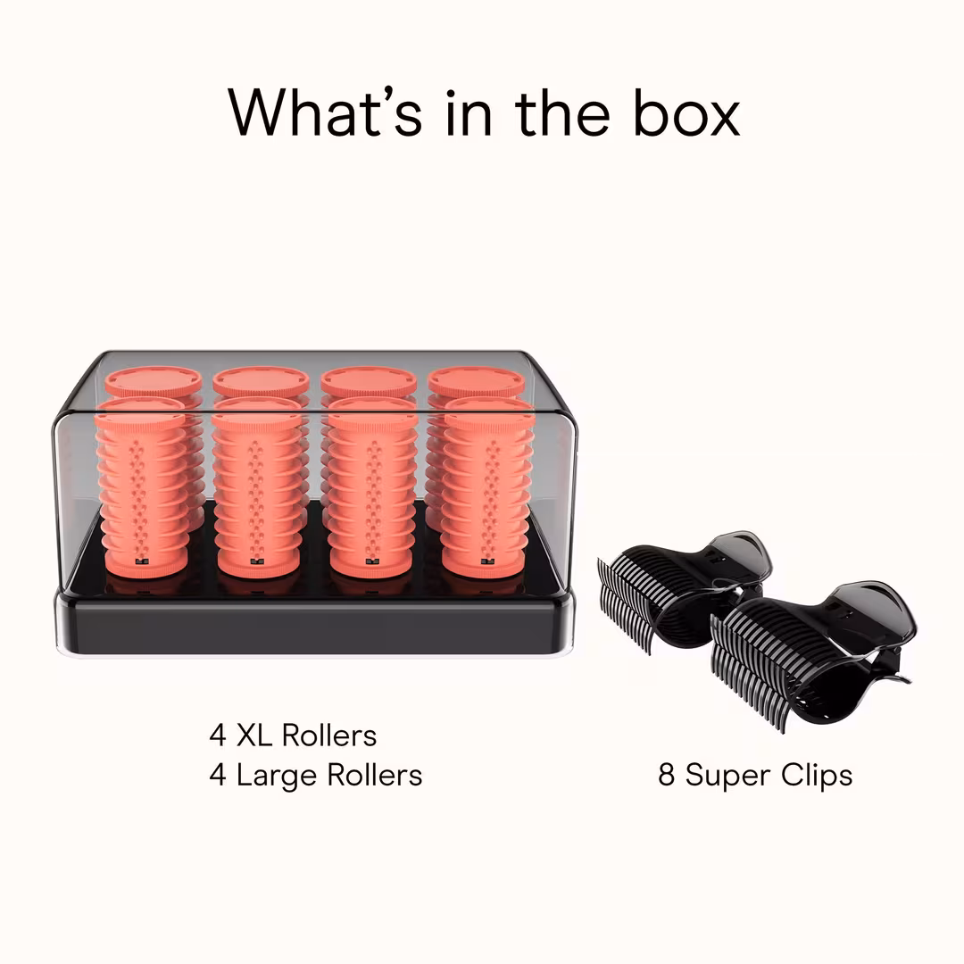 Conair  8-Piece Color Changing Hot Roller Set