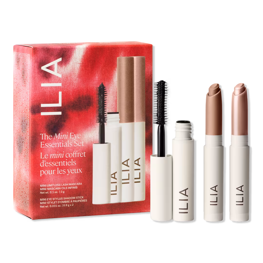 ILIA  The Mini Eye Essentials Set - Long-Wear Mascara & Eyeshadow Gift Set