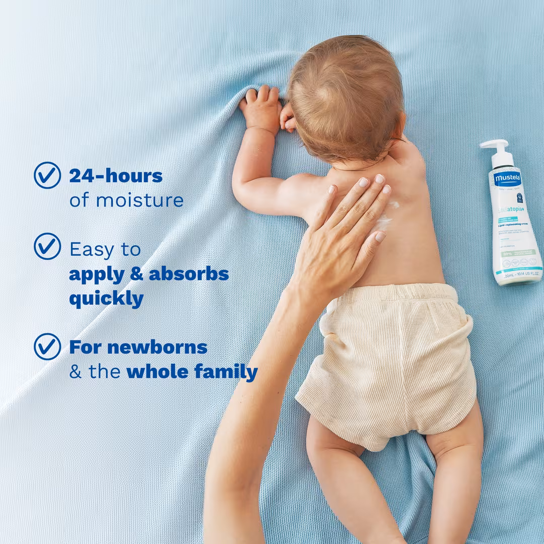 Mustela  Stelatopia + Lipid-Replenishing Cream Pump
