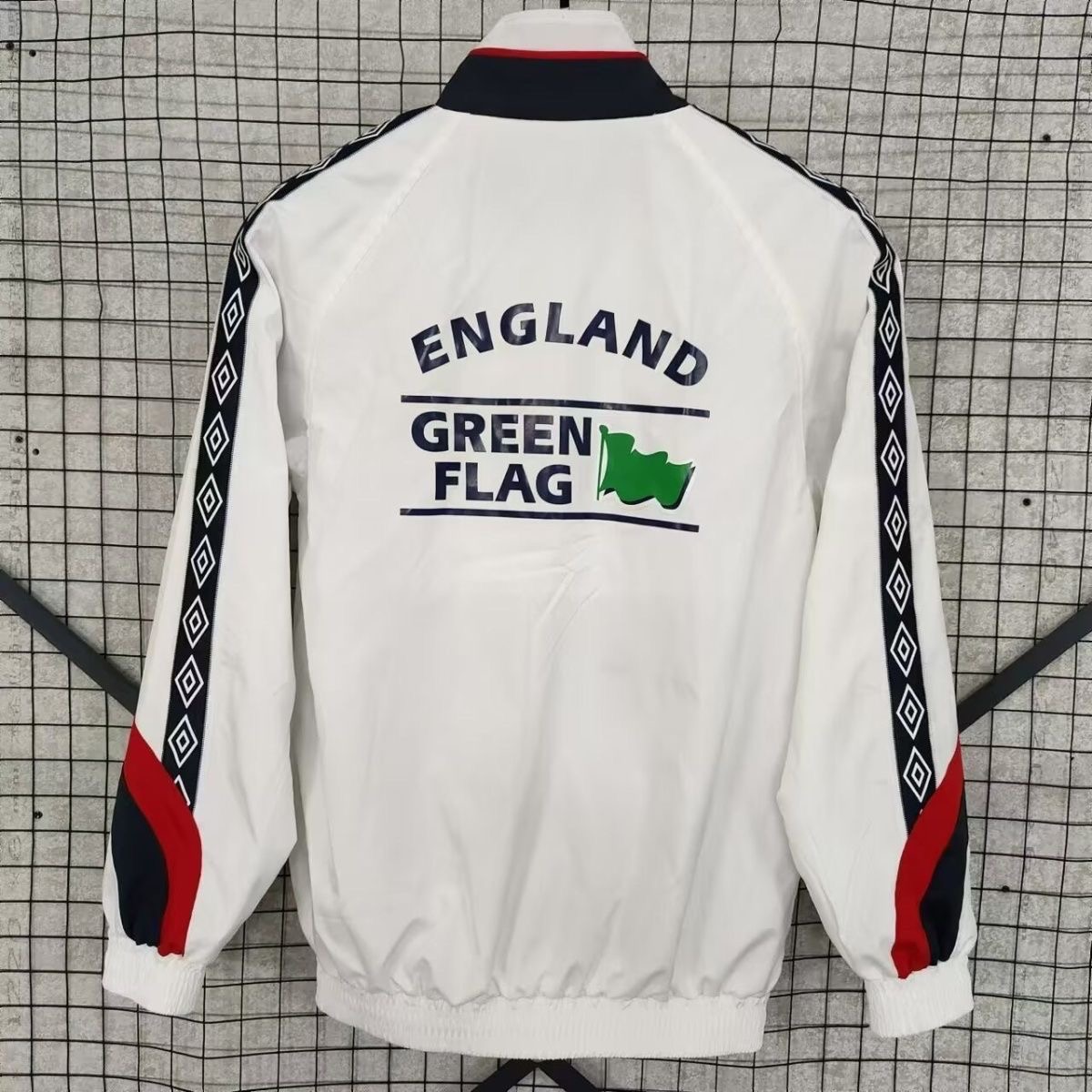 1998 England retro windbreaker