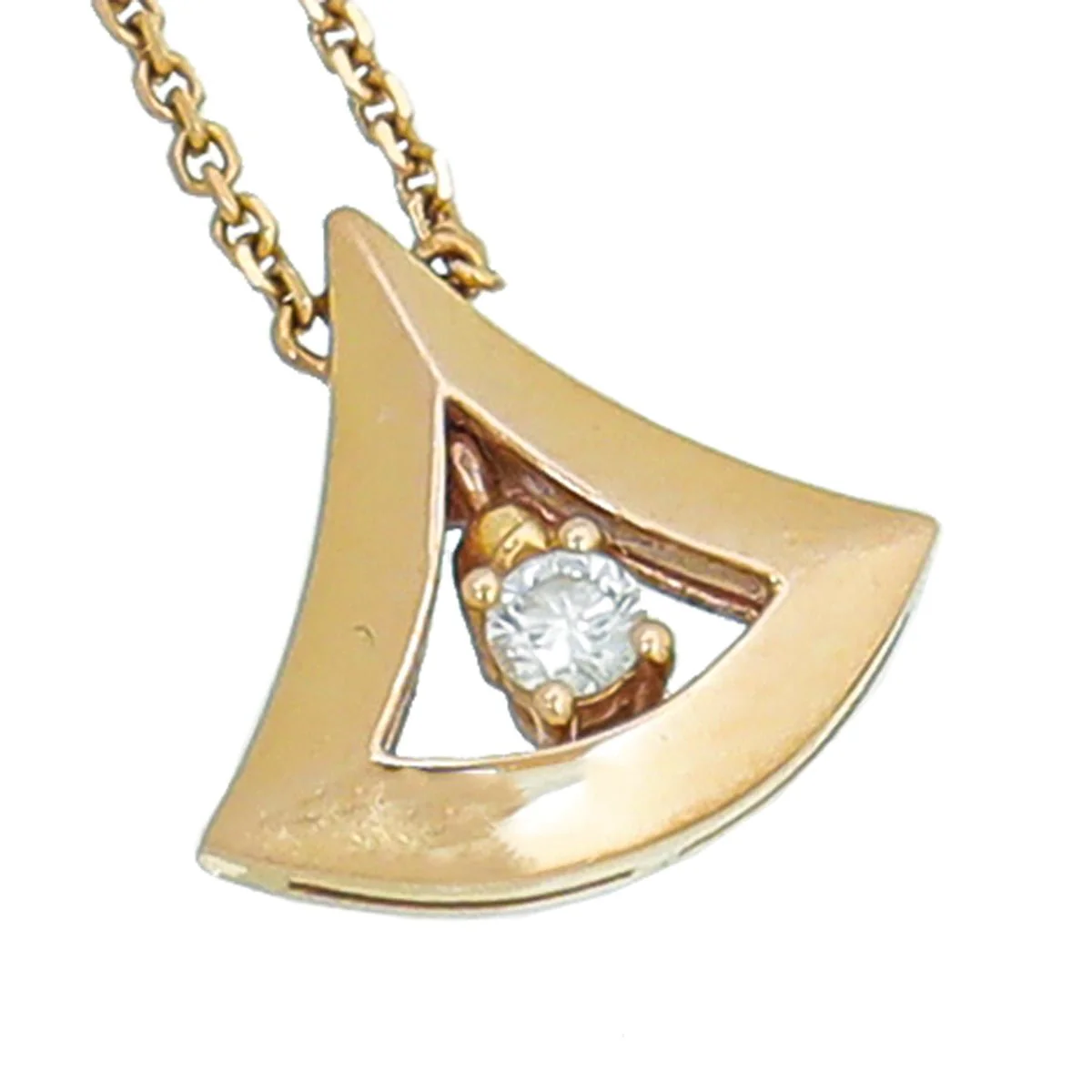 Bvlgari 18K Rose Gold Diamond Diva's Dream Necklace