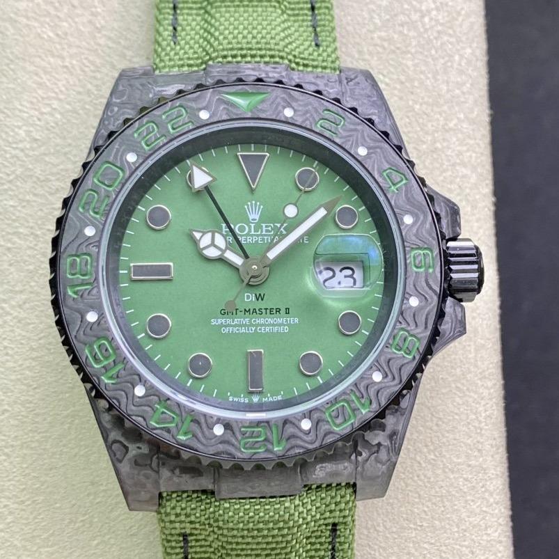 Rolex Watch GMT - MASTER II CARBON CASE KHAKI DIAL Watch