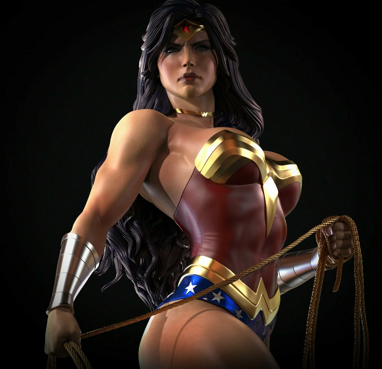DC Comic - Wonder Woman (Femme Fatale) | 1:4 Resin Statue | von MFA Collectibles