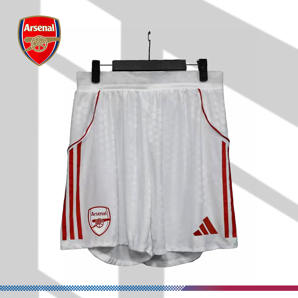 2025/2026 Arsenal Home Player Edition Football Shorts