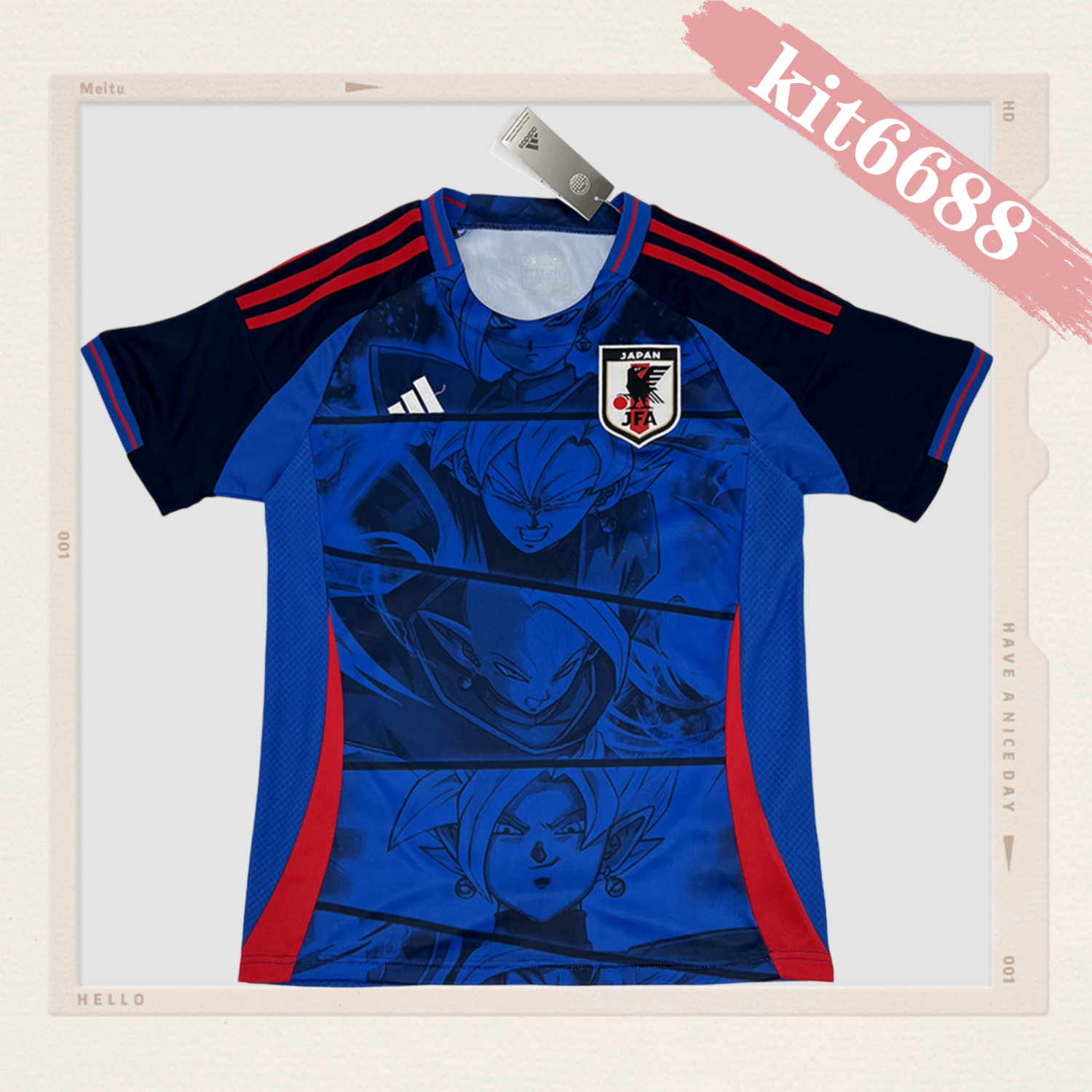 2024/2025 Japanese Dragon Ball Anime Football Shirt (Player Edition)