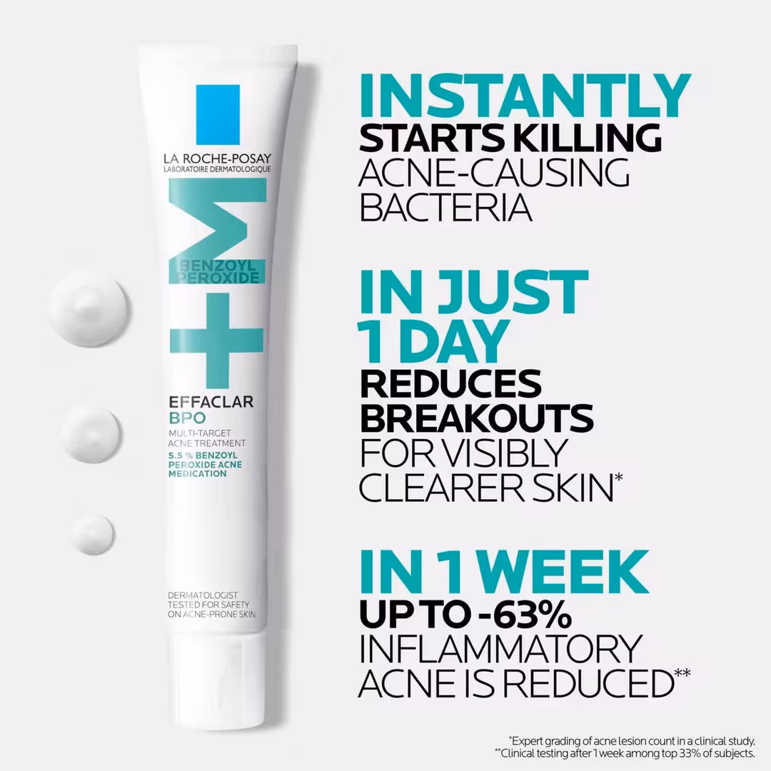 La Roche-Posay  Effaclar BPO Multi-Target Acne Treatment