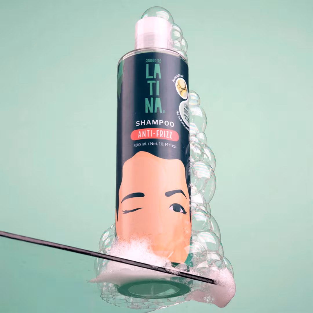 Productos LATINA  Anti-Frizz Shampoo