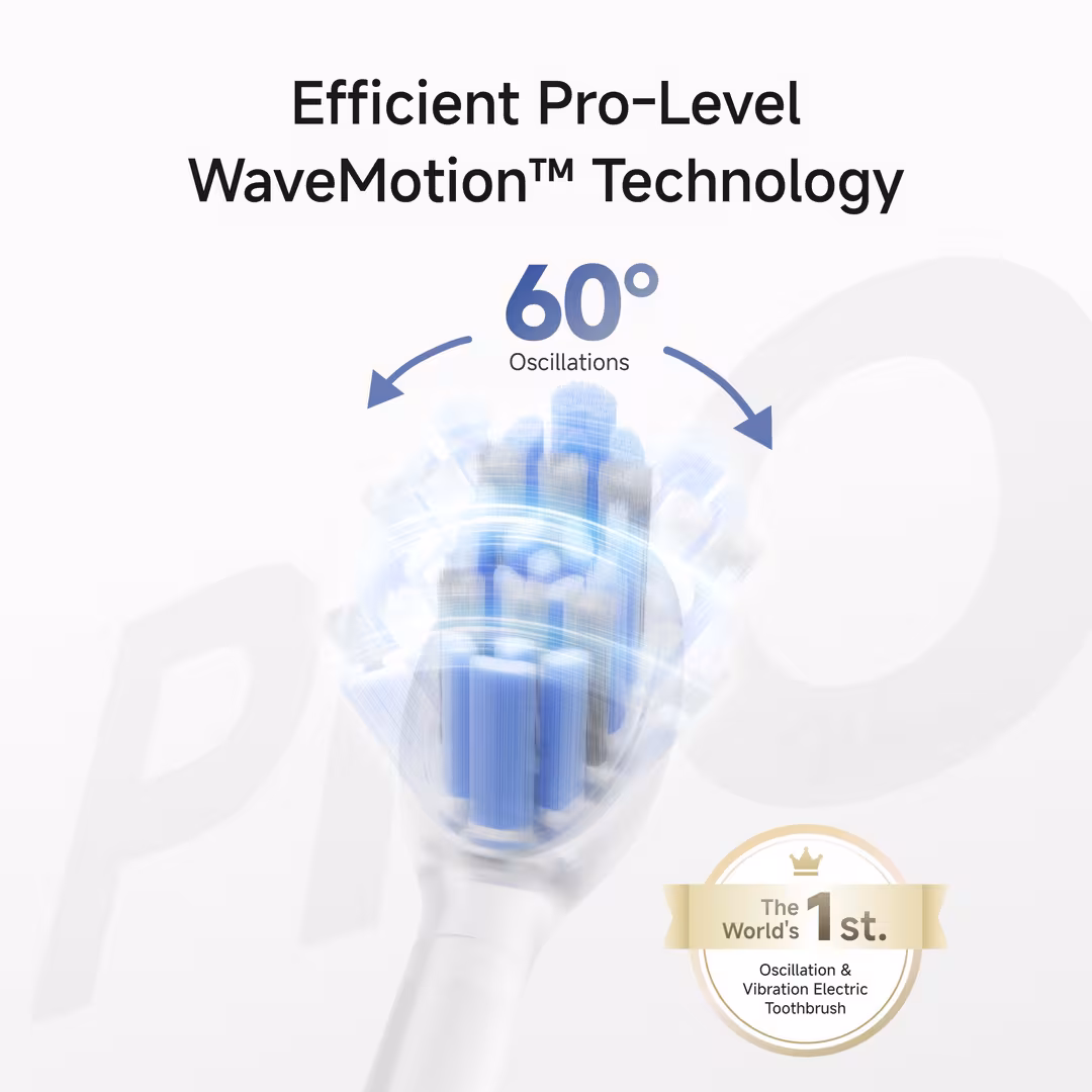 Laifen  Wave Pro Toothbrush + Bag + 2 Brush Heads