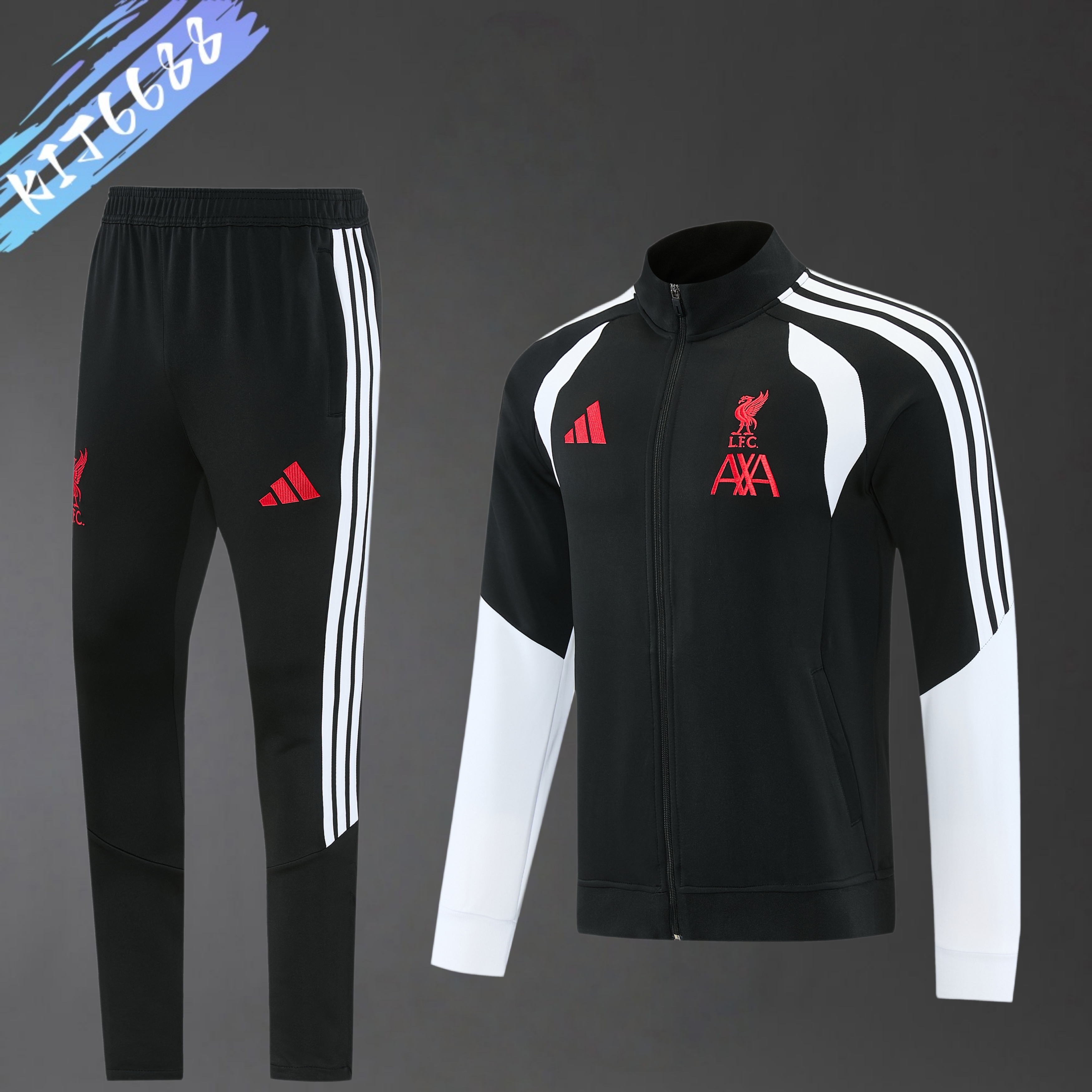 2026/2027 Liverpool Full Zipper Training Suit (Adult Set)