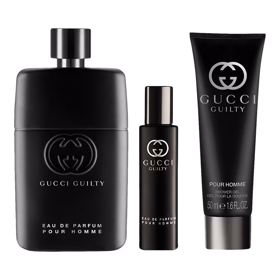 Gucci  Guilty Pour Homme Eau de Parfum and Shower Gel 3-Piece Gift Set