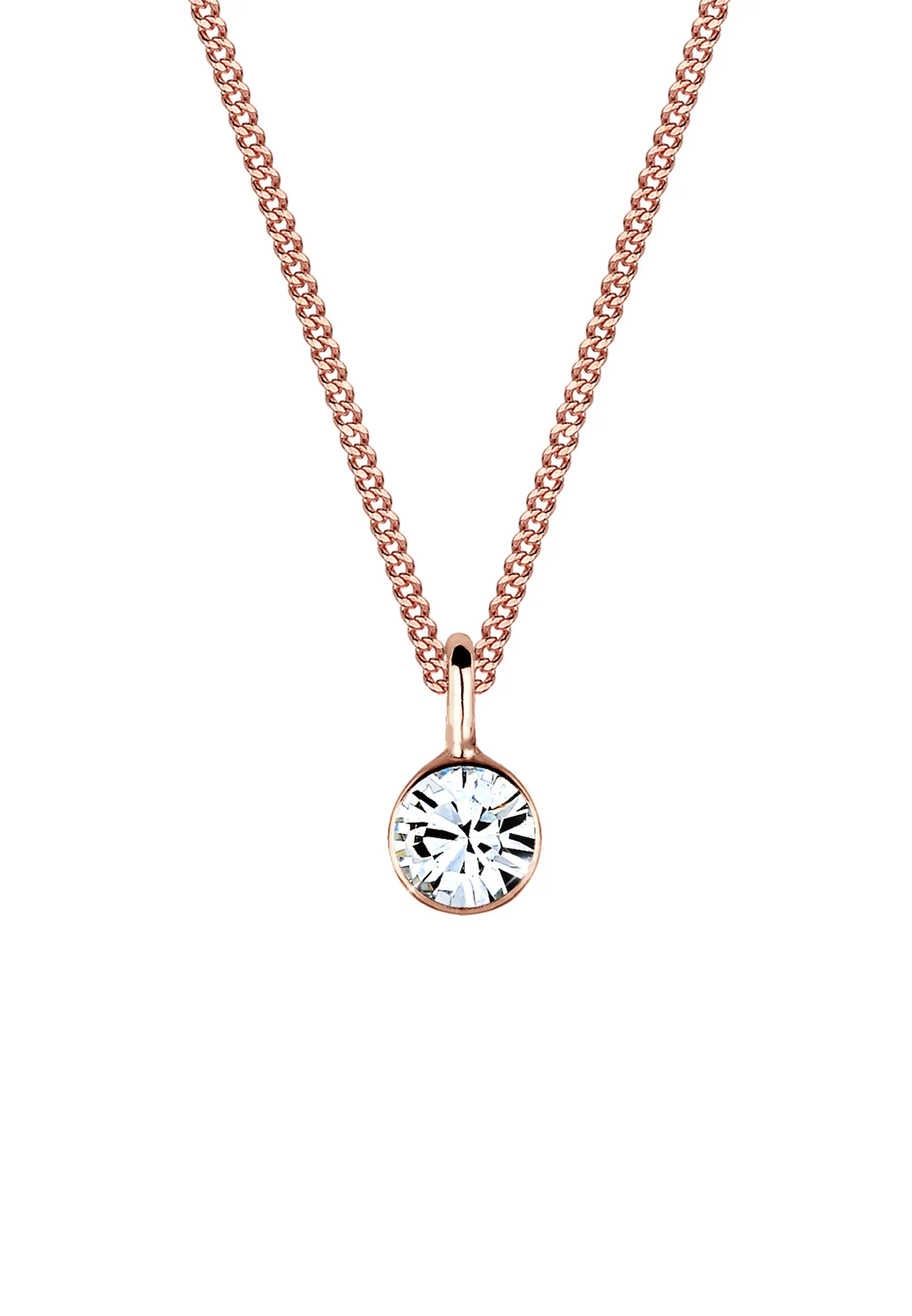 925 Sterling Silber rosévergoldet, mit Kristallen von Swarovski®