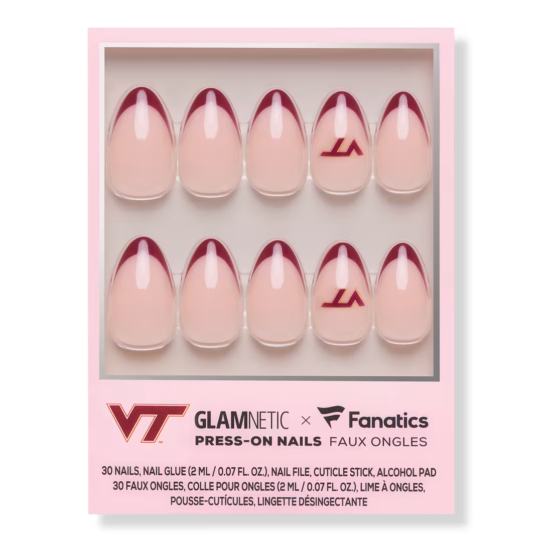 Glamnetic x Fanatics Nail  Virginia Tech Hokies Press-On Nails