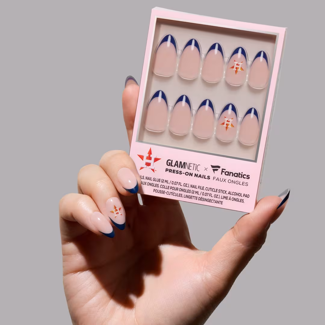 Glamnetic x Fanatics Nail  Houston Astros Press-On Nails