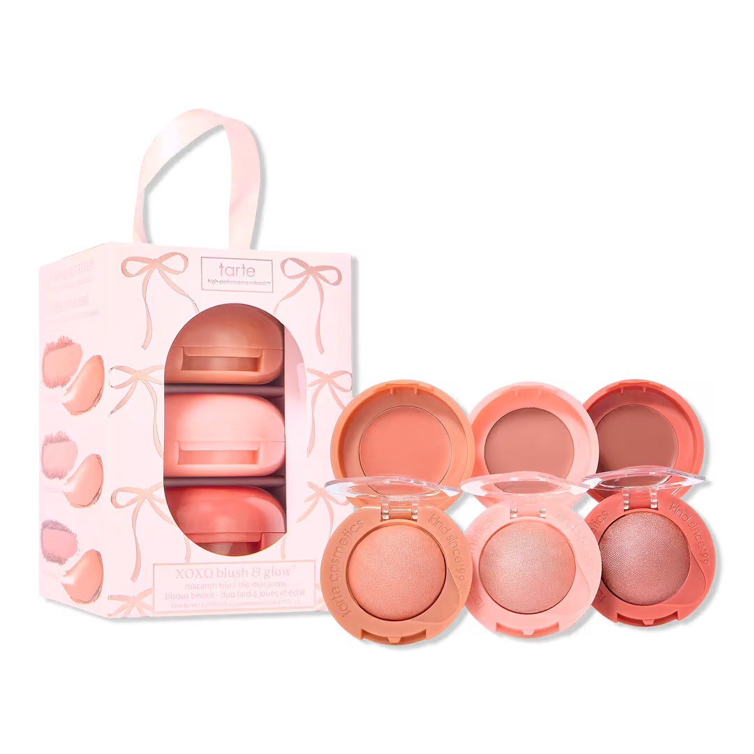 Tarte  XOXO Blush & Glow Macaron Trio