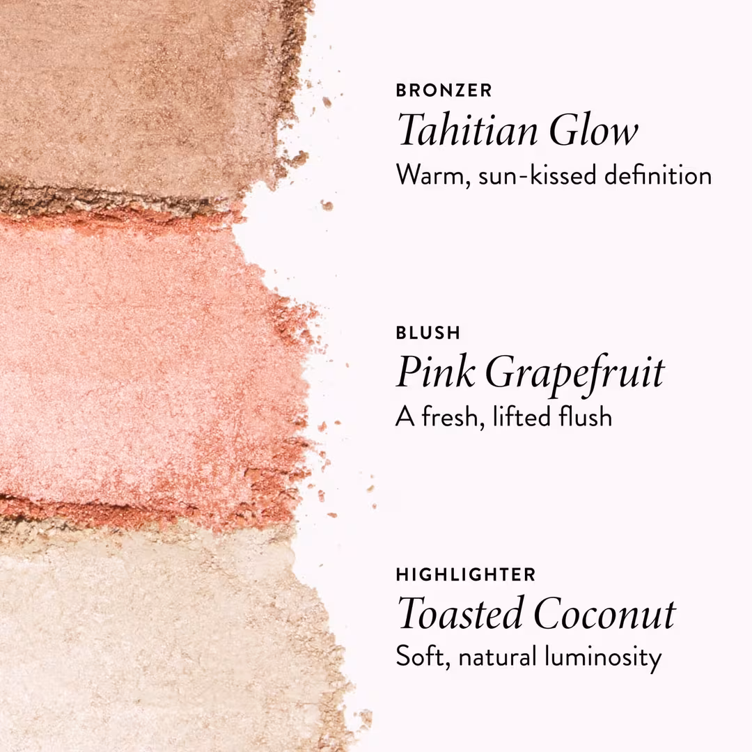 LAURA GELLER  Geller’s Greatest Lift-n-Glow Face Palette & Retractable Airbrush Kabuki Brush