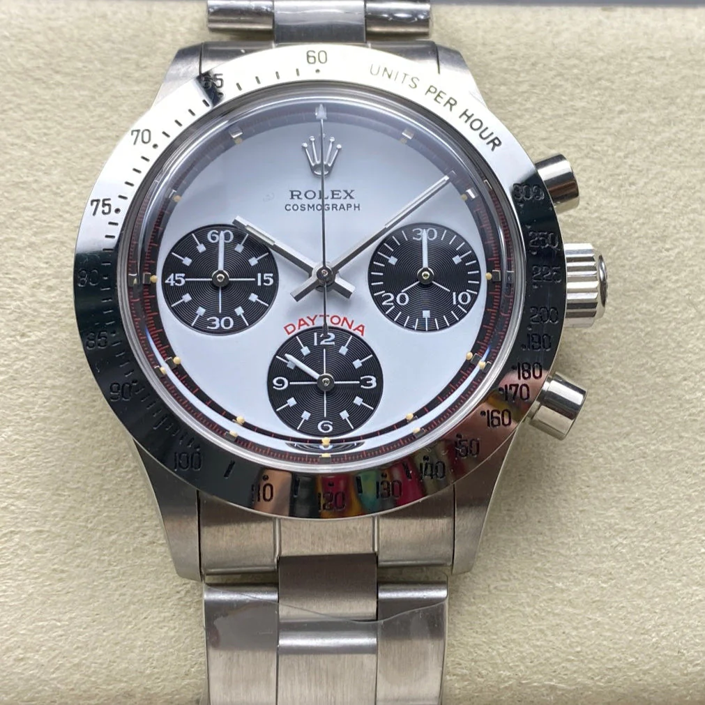Rolex Watch Daytona 37.5mm Silver White Black