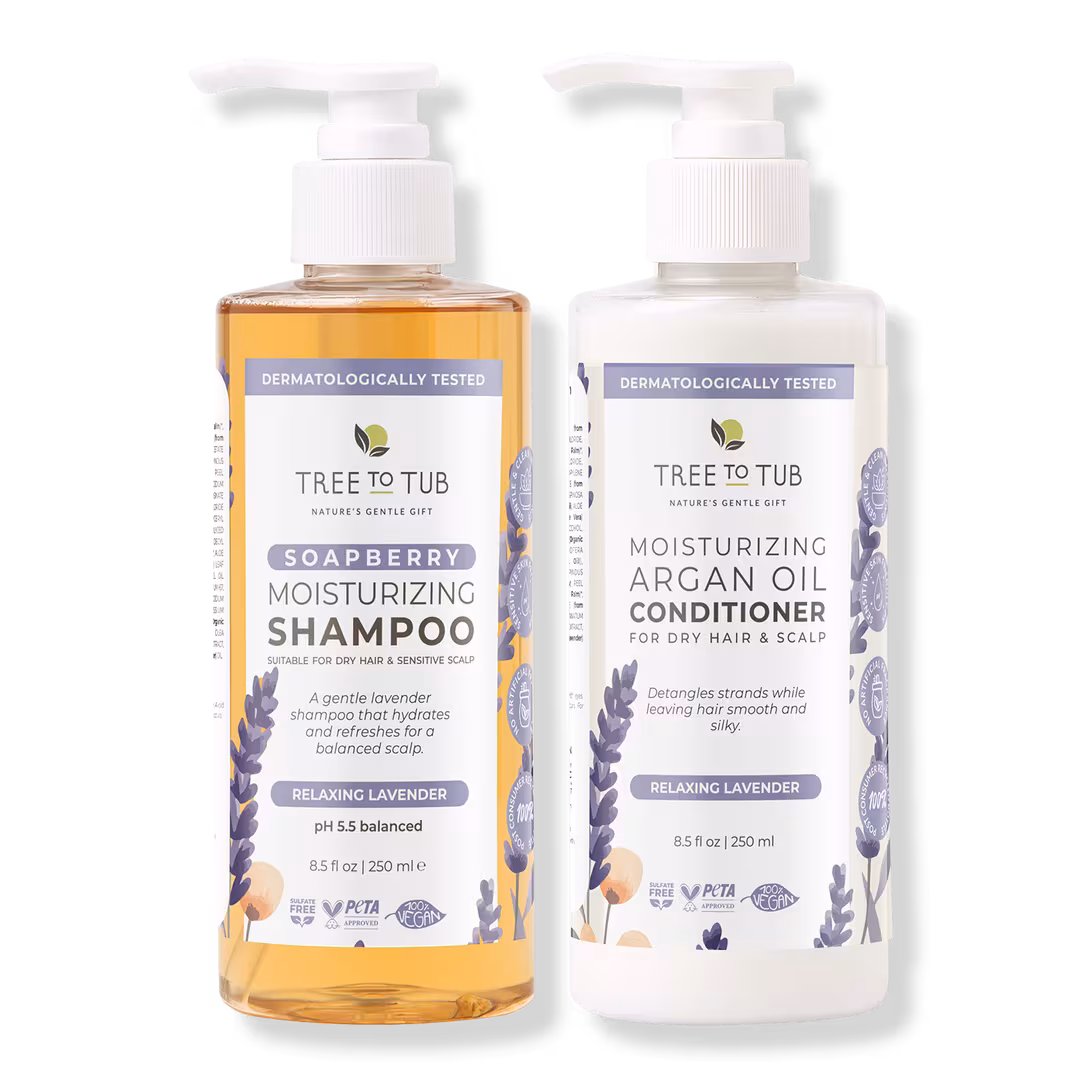 Tree To Tub  Argan Oil Shampoo & Conditioner with Lavender