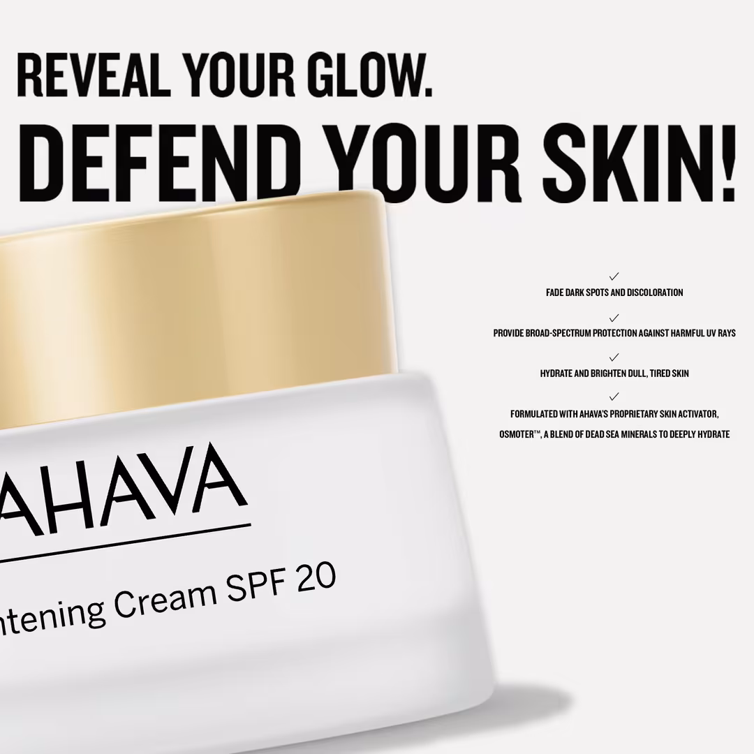 Ahava  Brightening Cream SPF 20