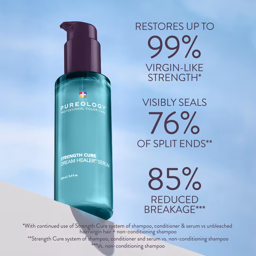 Pureology  Strength Cure Dream Healer Serum For Hair Repair and Shine