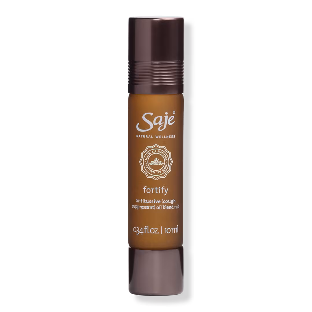Saje Natural Wellness  Fortify Antitussive (Cough Suppressant) Oil Blend Rub