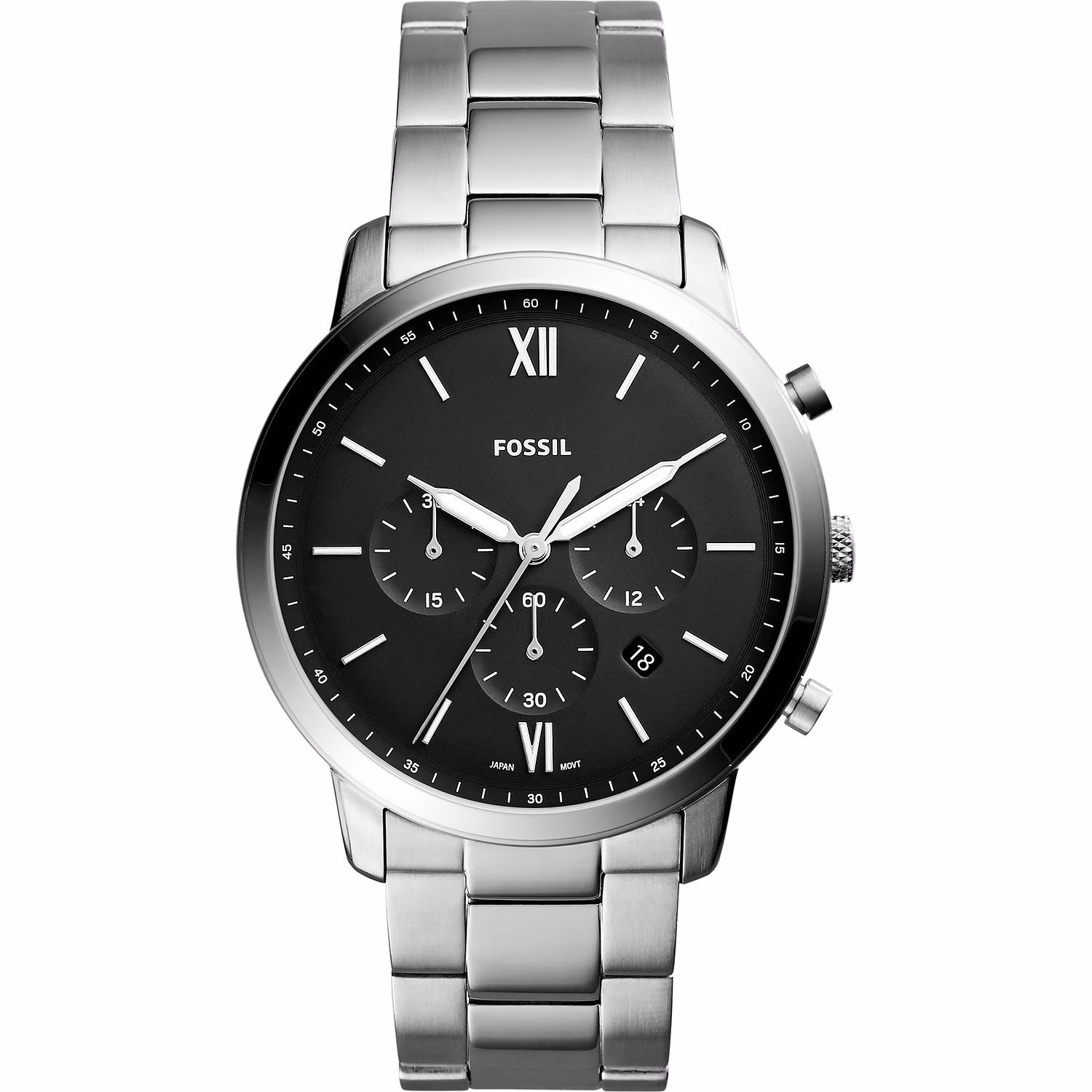 Chronograph Edelstahl