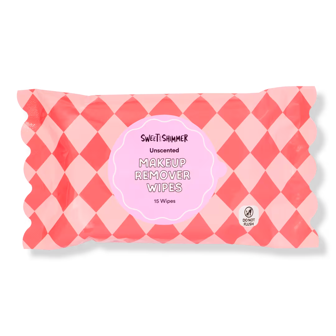 Sweet & Shimmer  Unscented Makeup Wipes