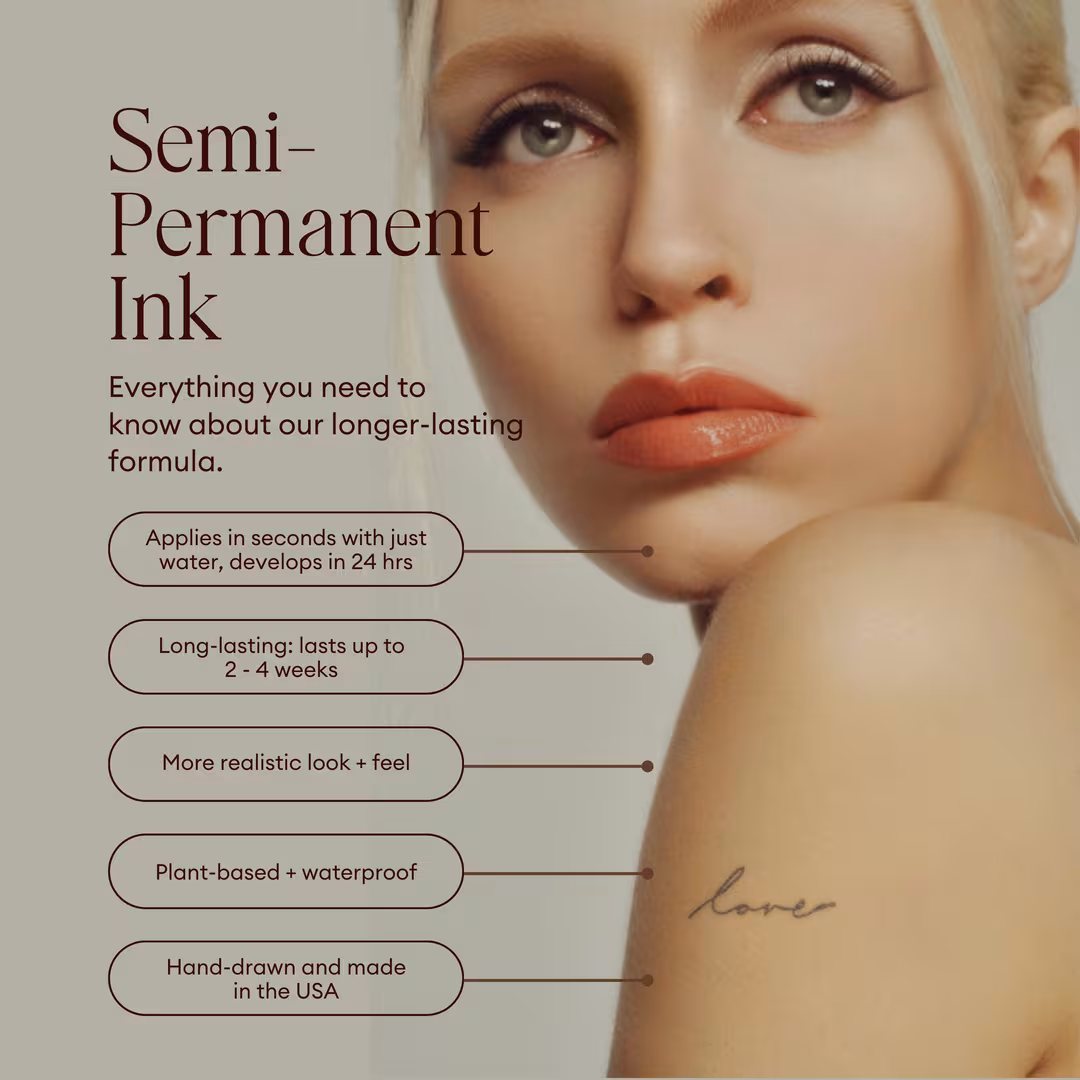Inked by Dani  Semi-Permanent Tattoos: Dreamy Pack
