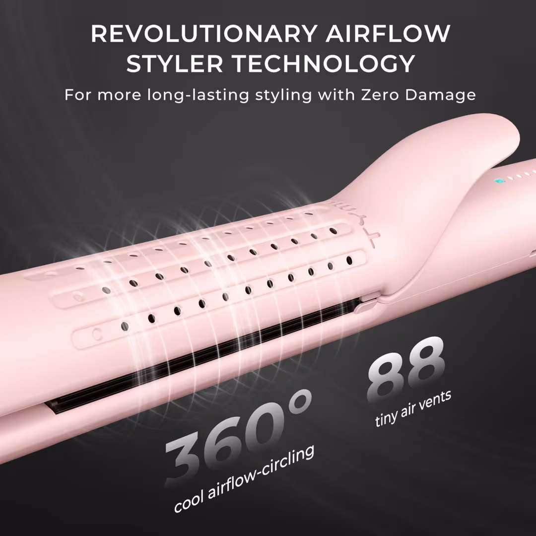 TYMO Beauty  Airflow 2.0 Hair Straightener and Curler 2-in-1