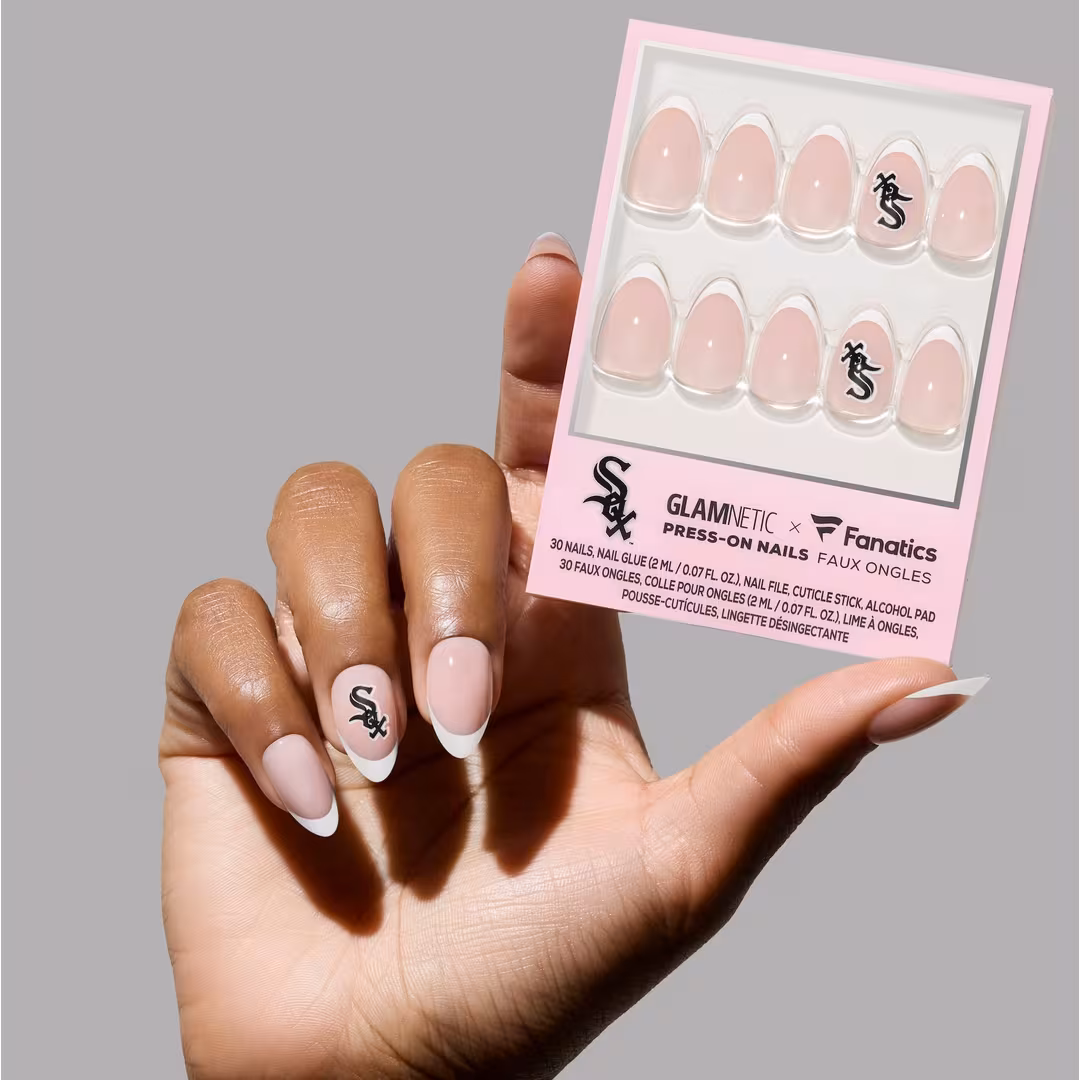 Glamnetic x Fanatics Nail  Chicago White Sox Press-On Nails