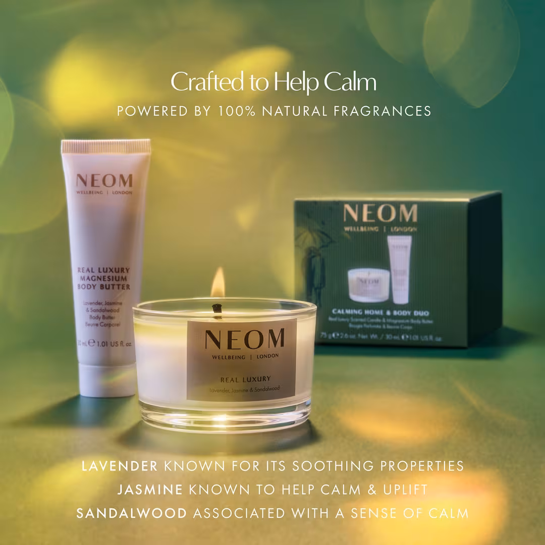 NEOM Wellbeing  Calming Home & Body Duo