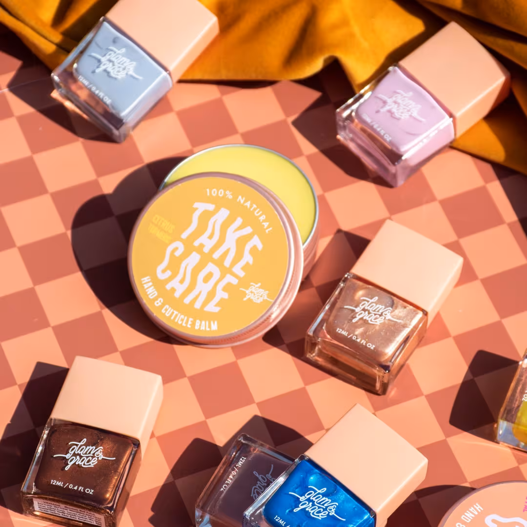 Glam & Grace  Take Care - Hand & Cuticle Balm - Citrus Turmeric