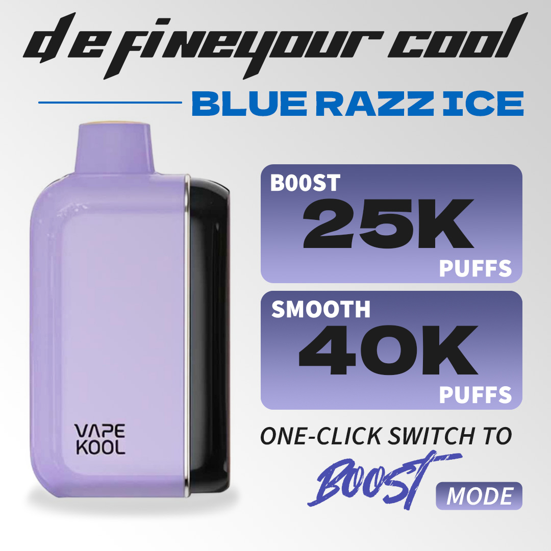 BLUE RAZZ ICE VAPEKOOL KOLOS 40000 PUFFS