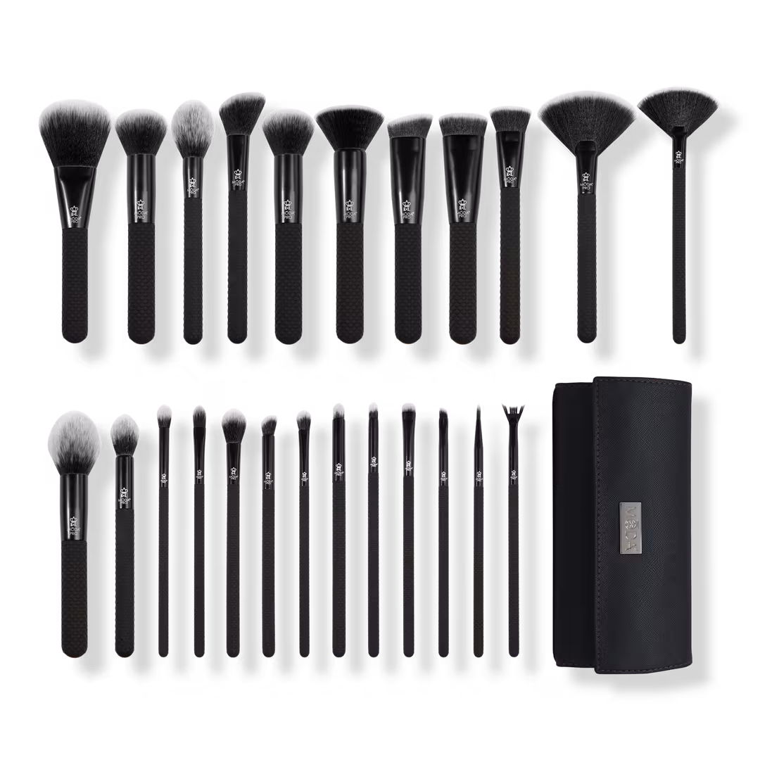 MŌDA  Makeup Brush Kit Pro Wrap
