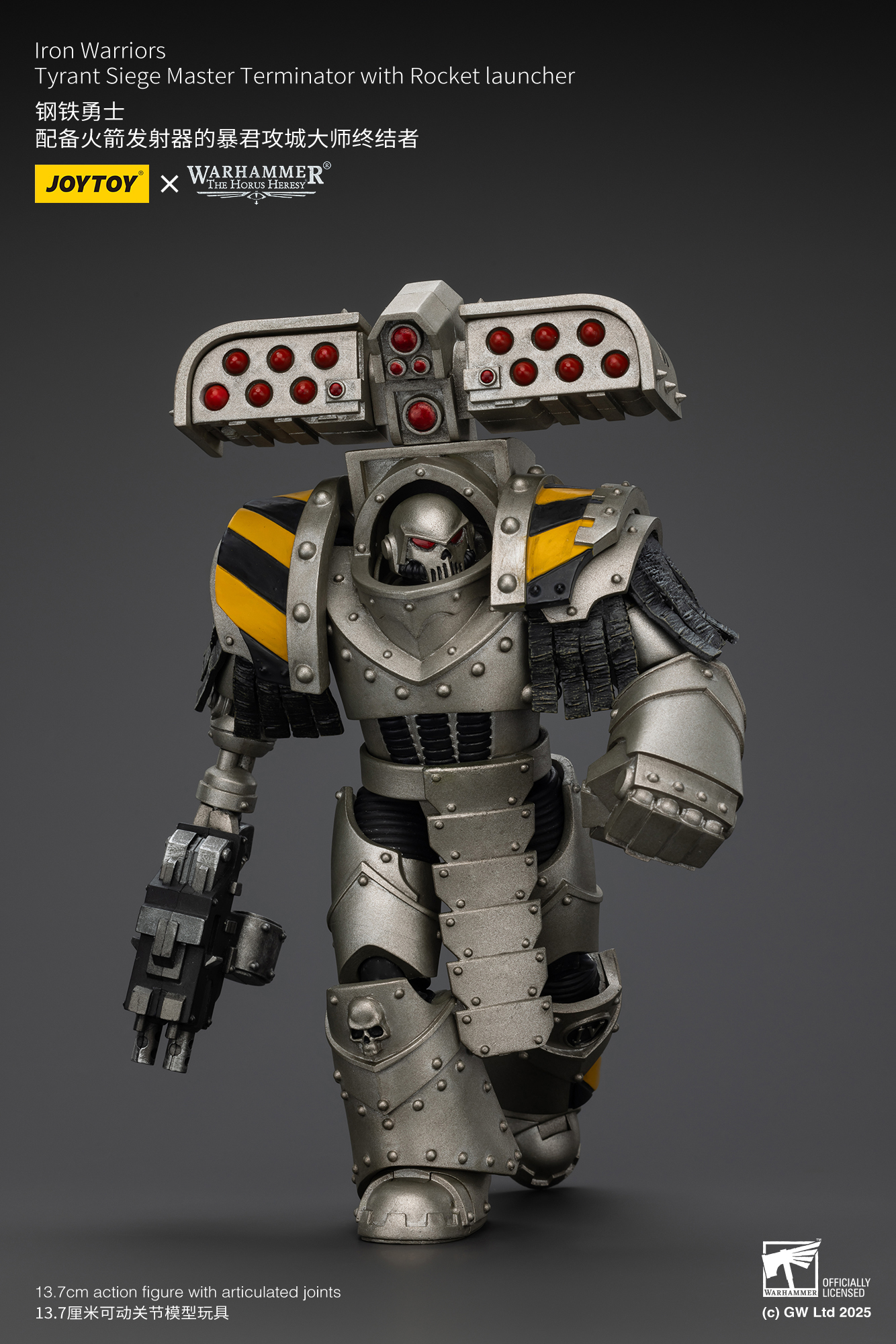JOYTOY Warhammer The Horus Heresy 1:18 lron Warriors Tyrant Siege Terminator - JOYTOY WORLD